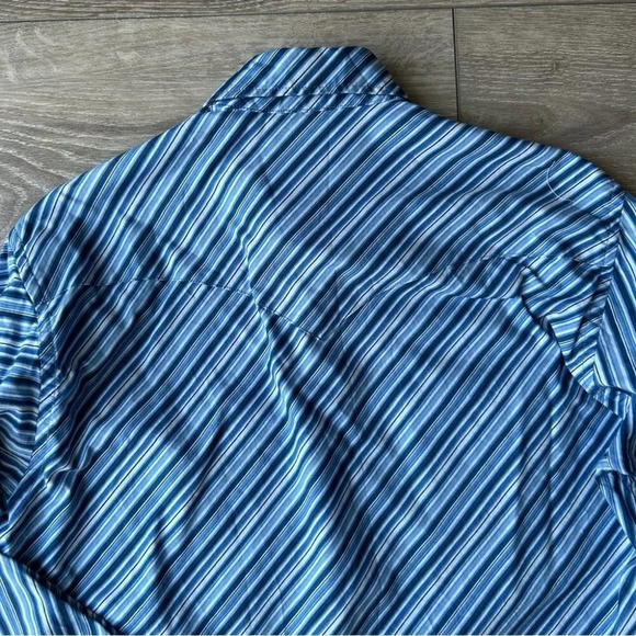 Vintage DC Cowboy Equipment Striped Western Shirt - Picture 12 of 12